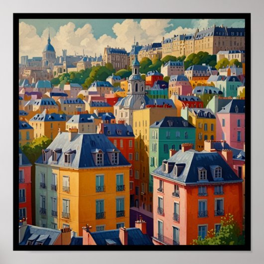 パリ魅力的シティ ポスター (正面)