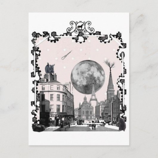 パリ魔法はがき ポストカード (正面)