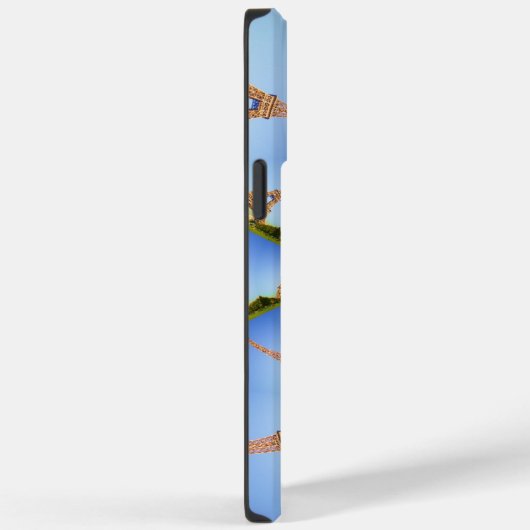 パリ魔法:幾何学的エッフェルタワーデザイン Case-Mate iPhoneケース (裏面 / 右)