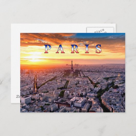 パリ018B ポストカード (正面/裏面)