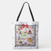 パリ1で4月 トートバッグ (裏面)