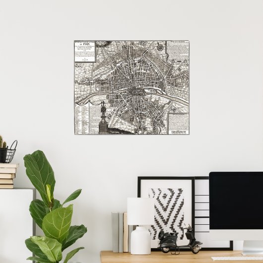 パリ1643 ポスター (ホームオフィス)