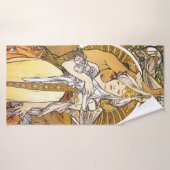 パリ1900アルフォンスミュシャ バスタオル (バスタオル)