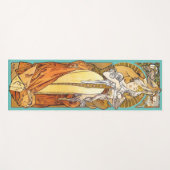 パリ1900、アルフォンスミュシャ ヨガマット (正面(横))