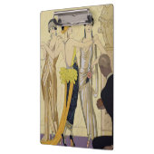 パリ1920-30年の判断(pochoirのプリント) クリップボード (左)