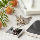 パリ2のビストロ キーホルダー (側面)