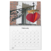 パリ2009年 カレンダー (2月 2027)