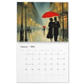 パリ2024で雨が降っている –  カレンダー (2月 2026)