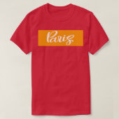 パリ3 Tシャツ (デザイン正面)