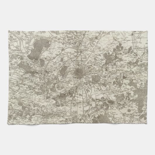 パリ5 キッチンタオル (横)