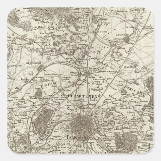 パリ5 スクエアシール (正面)