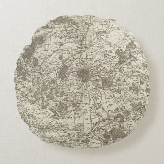 パリ5 ラウンドクッション (正面)