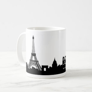 "パリ"のマグ コーヒーマグカップ