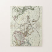 パリ·アトラス·マップ ジグソーパズル (縦)