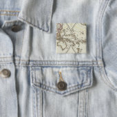 パリ·アトラス·マップ 缶バッジ (インサイチュ)