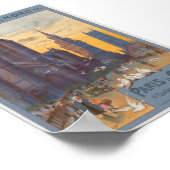 パリ・ア・ガンド・ヴィンテージのポスター1892 ポスター (角)