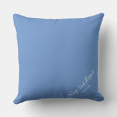 パリ、エッフェルタワーピンクボウフランスのブモダンルー クッション (裏面)