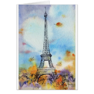 パリ。エッフェルタワー。