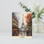 パリ |エッフェルタワー ポストカード (スタンド正面)