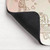 パリ – エッフェルタワー マウスパッド (コーナー)