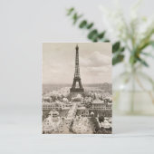 パリ:エッフェルタワー, 1900 ポストカード (スタンド正面)