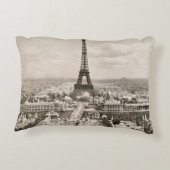 パリ: エッフェル塔1900年 アクセントクッション (裏面)