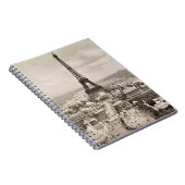 パリ: エッフェル塔1900年 ノートブック (右側)