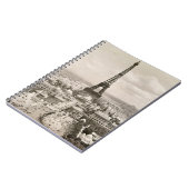 パリ: エッフェル塔1900年 ノートブック (左側)