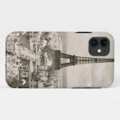 パリ: エッフェル塔1900年 Case-Mate iPhoneケース (裏面(横))
