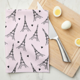 パリ エッフェル塔 キッチンタオル