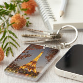 パリ-エッフェル塔-キーホルダー キーホルダー (正面右)