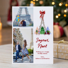 パリ エッフェル塔 クリスマス ホリデー 写真