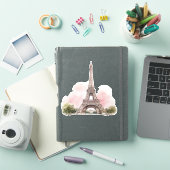 パリ エッフェル塔 ステッカー シール (iPadカバー)