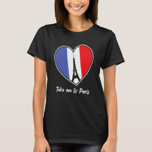 パリ・エッフェル塔・フランス・観光土産 Tシャツ