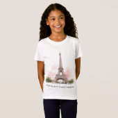 パリ エッフェル塔 Tシャツ (正面フル)