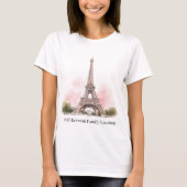 パリ エッフェル塔 Tシャツ (正面)