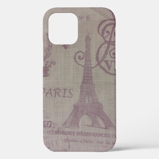 パリ – エッフルタワーケースメイトiPhoneケース Case-Mate iPhoneケース (裏面)