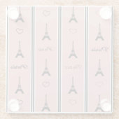 パリ ガラスコースター (裏面)