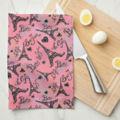 パリ キッチンタオル (四つ折り)