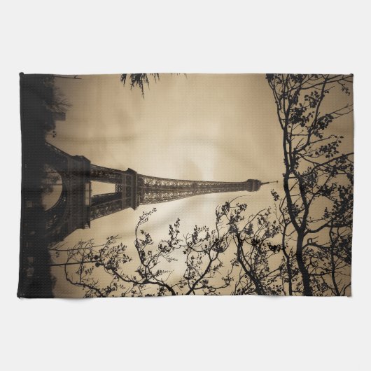 パリ キッチンタオル (横)