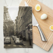 パリ キッチンタオル (四つ折り)