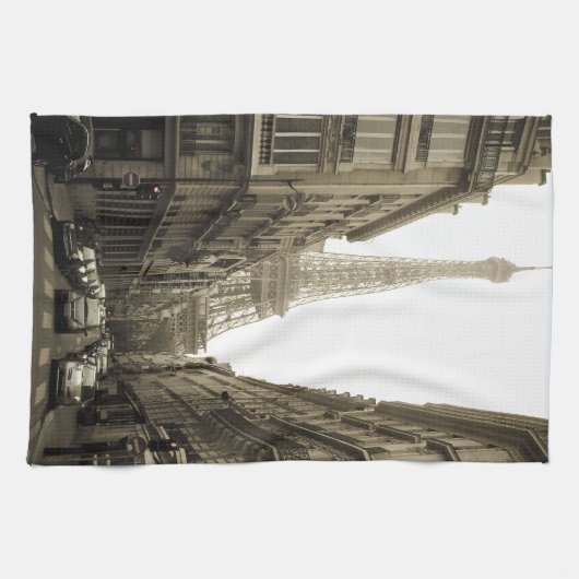 パリ キッチンタオル (横)