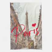 パリ キッチンタオル (縦)