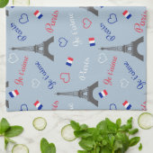 パリ キッチンタオル (折り畳み)