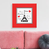 パリ キャンバスプリント (インサイチュ (リビング))