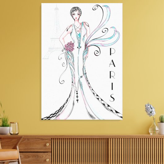 パリ キャンバスプリント (インサイチュ (リビング))