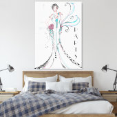 パリ キャンバスプリント (インサイチュ (寝室))