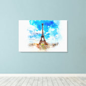 パリ キャンバスプリント (インサイチュ (ウッドフロア))