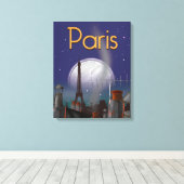パリ キャンバスプリント (インサイチュ (ウッドフロア))