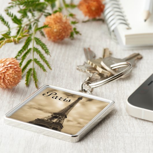 パリ キーホルダー (側面)